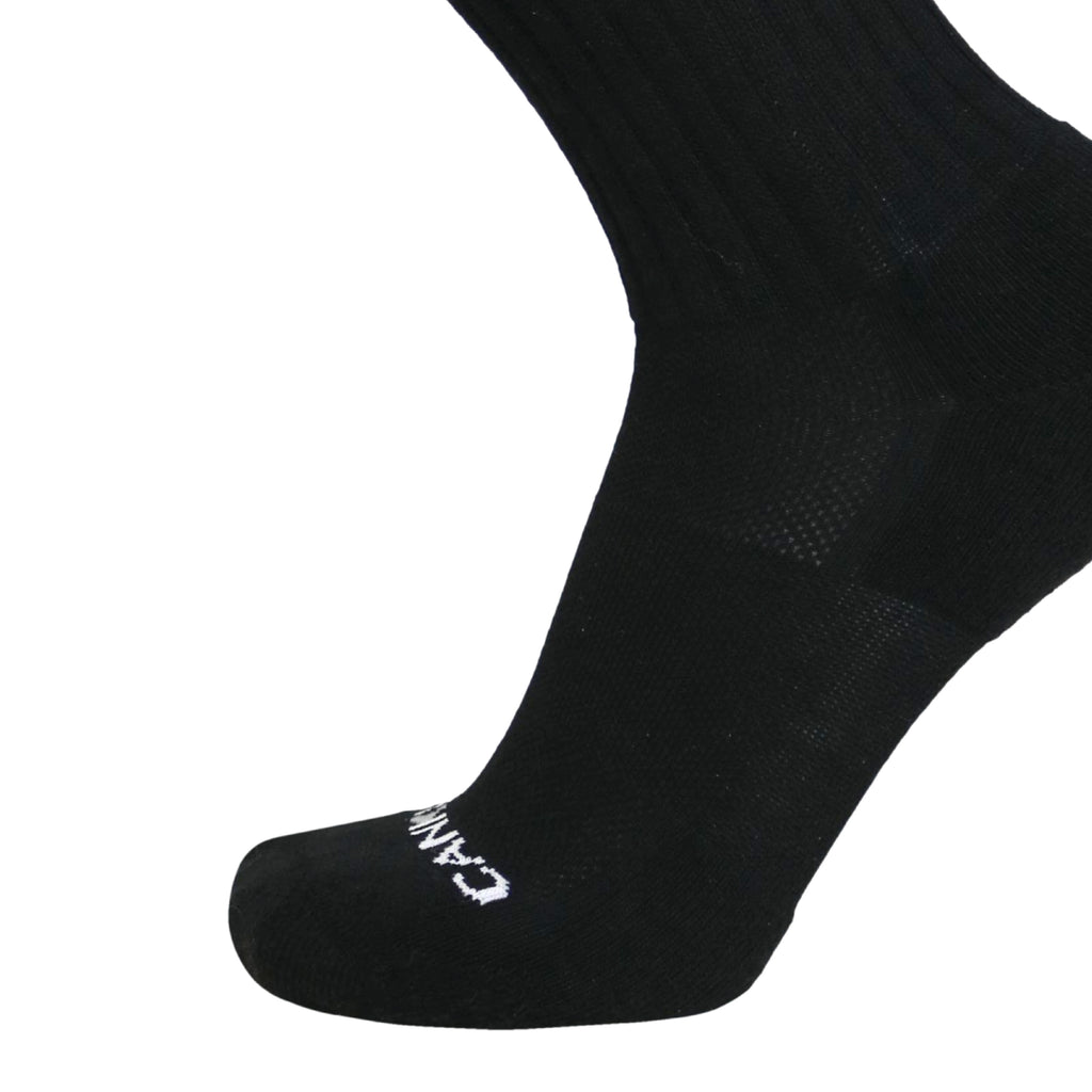 Cankles Over the Calf Sock - Black