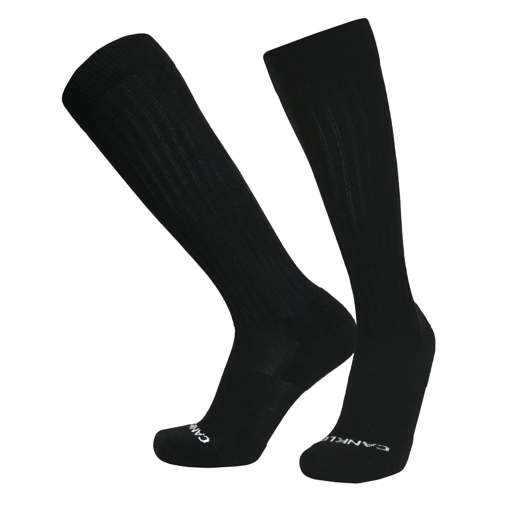 Cankles Over the Calf Sock - Black
