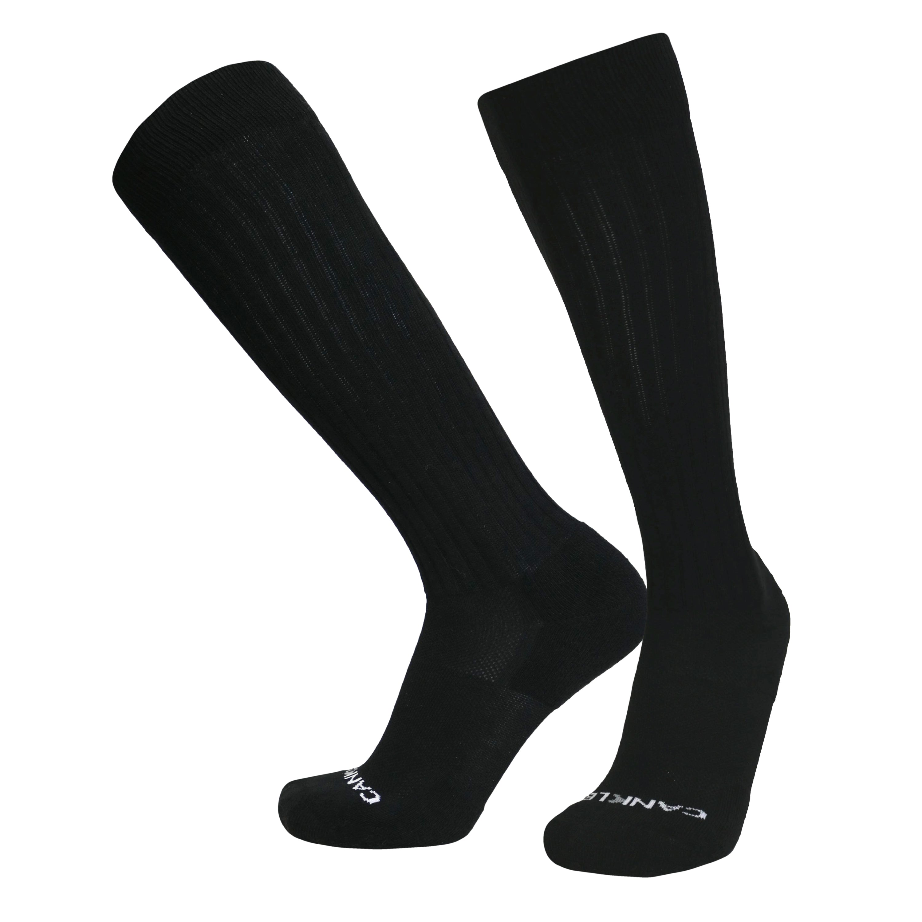 Cankles Over the Calf Sock - Black